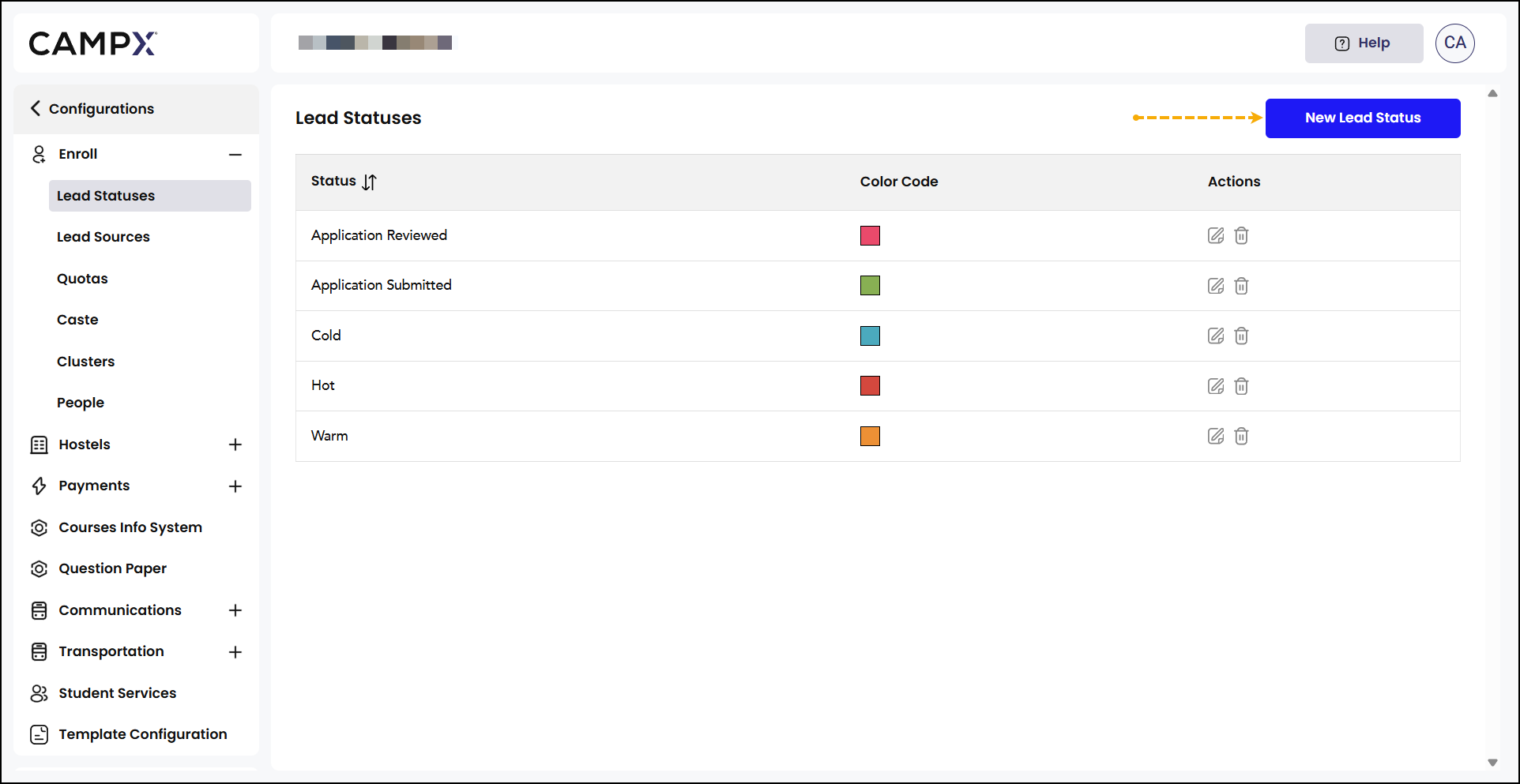 Configurations_Enroll_LeadStatuses