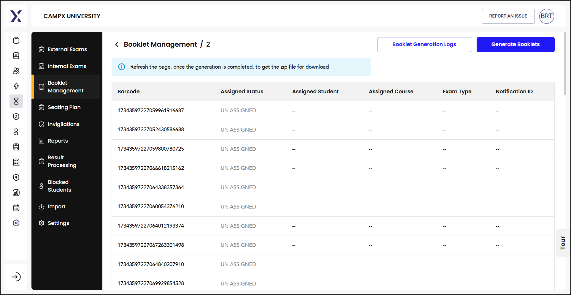 Exams_BookletManagement2