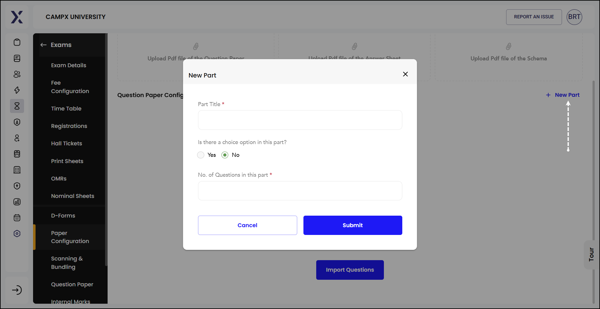 ExternalExam_paperconfiguration1