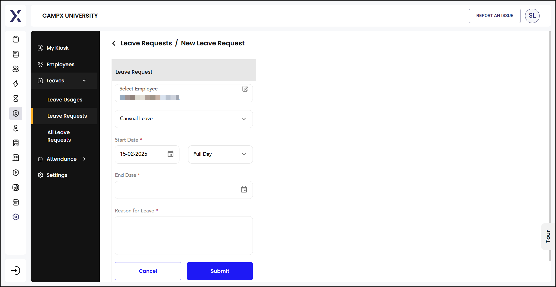 HRMS_Leaves_NewLeaveRequest