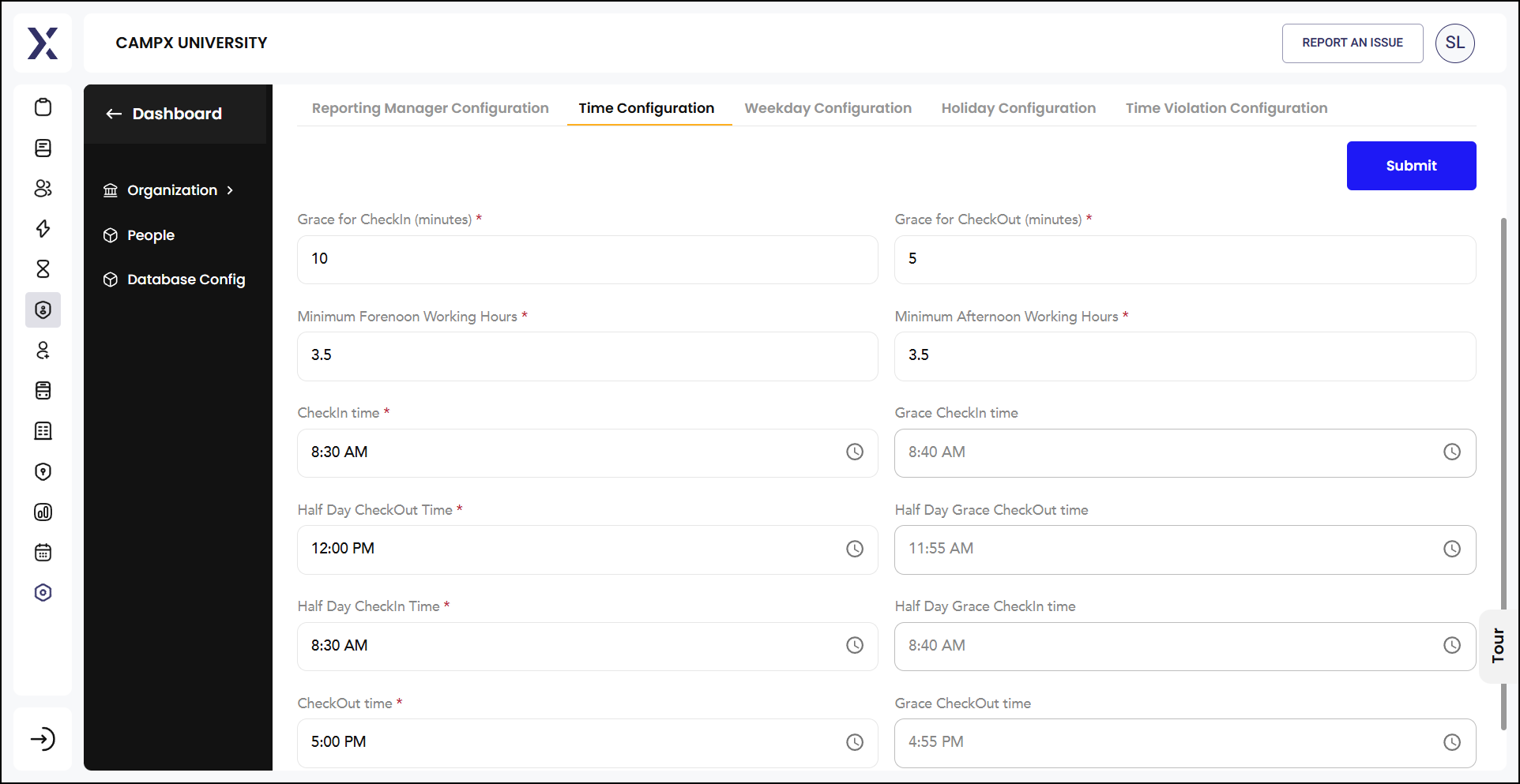 HRMS_Settings_GroupsTime
