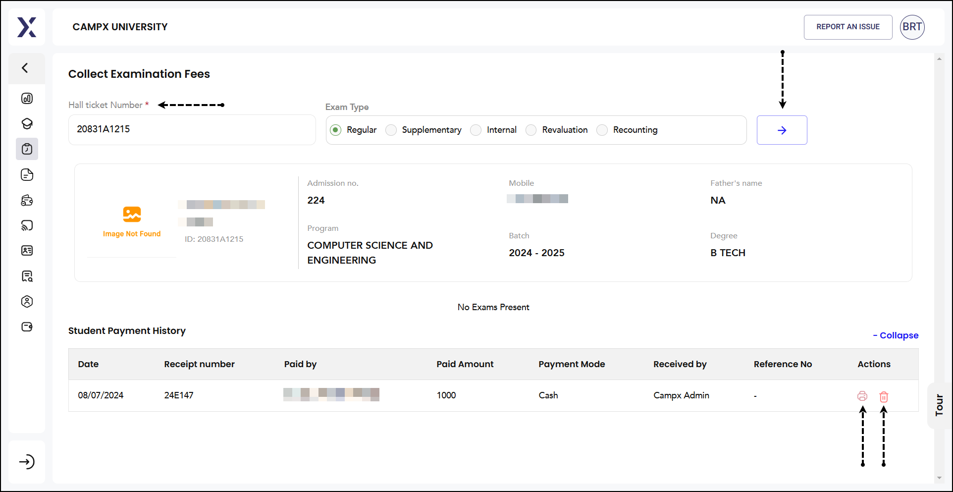 Payments_ExamFee_DetailedView